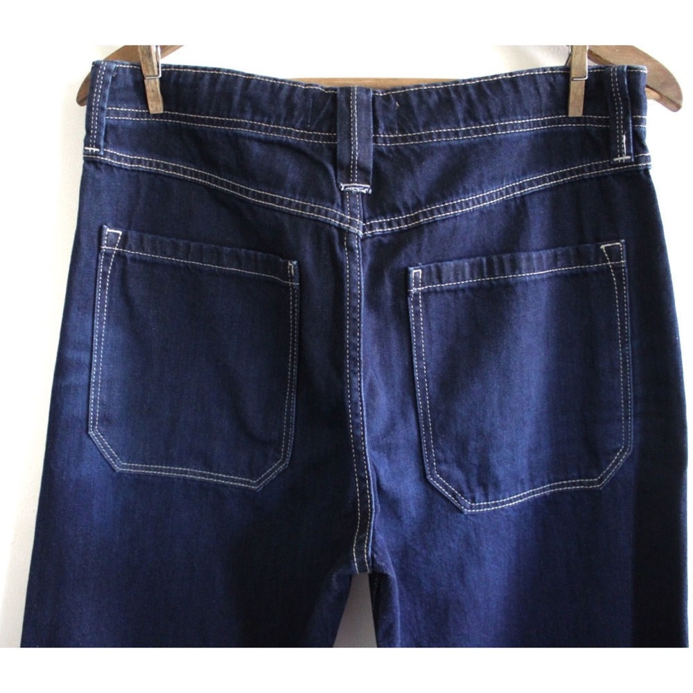 We the Free Free People NWOT Wide Leg Dark Wash Jeans 28 6 - Picture 7 of 9